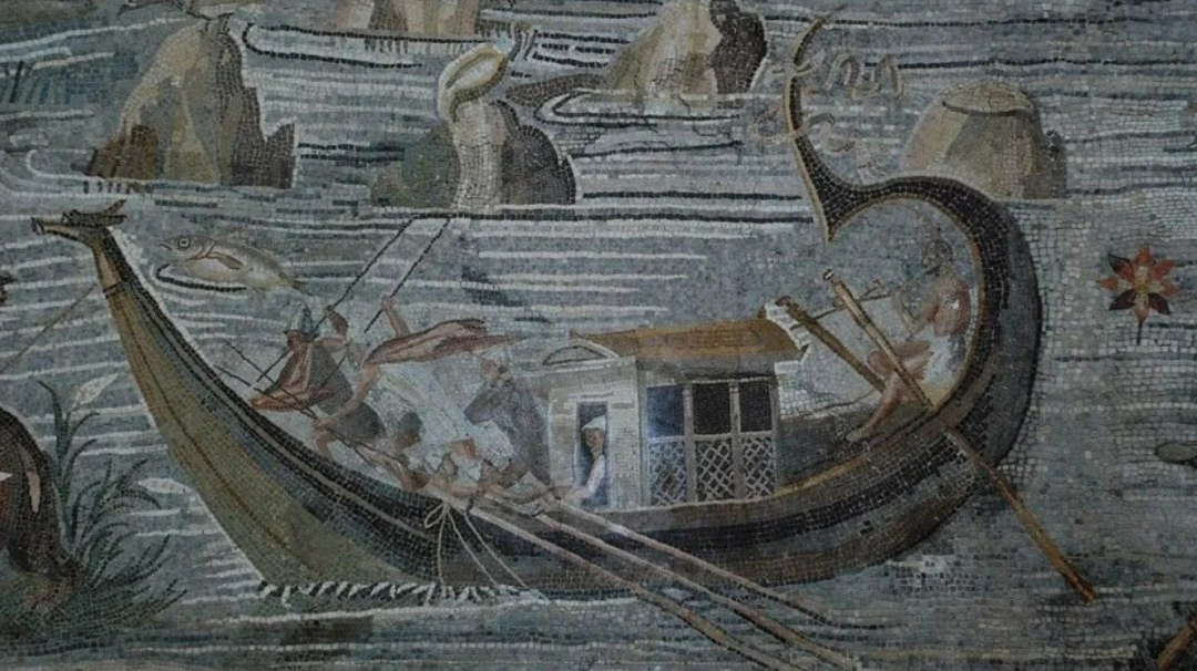 Detalles del barco hallado en Alejandría