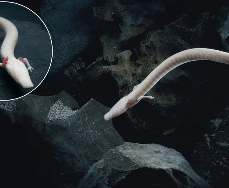 Extrañas salamandras que parecen "dragones" en miniatura sorprenden a la comunidad