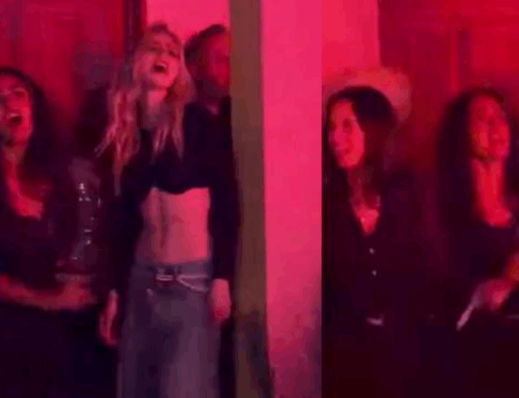 ¡Salma Hayek estuvo en "La Casita" de Bad Bunny y rompió las redes con su baile!