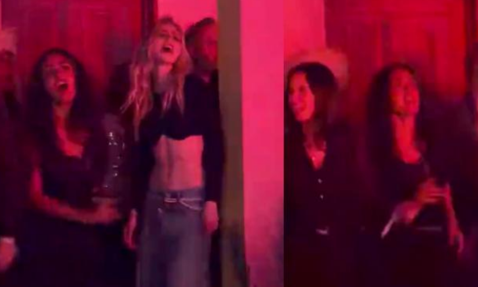 ¡Salma Hayek estuvo en "La Casita" de Bad Bunny y rompió las redes con su baile!