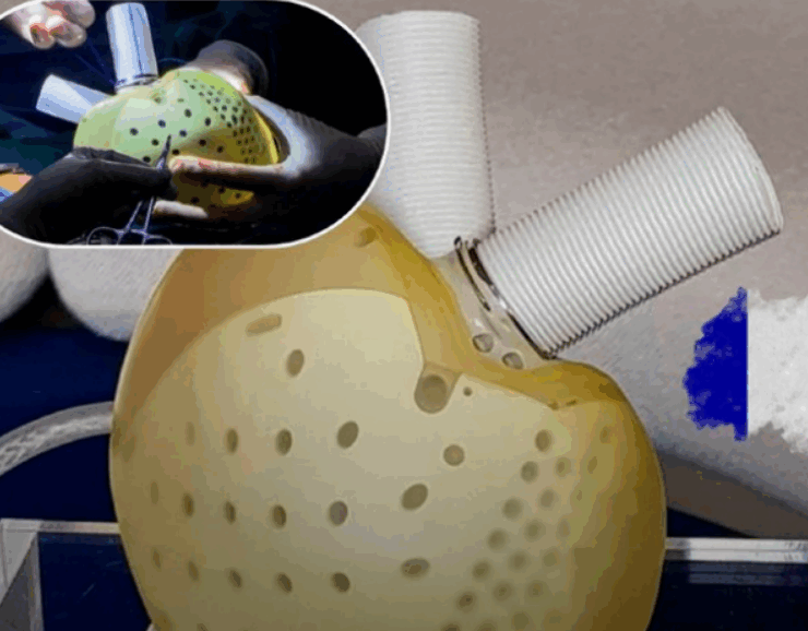 Francia presenta un corazón artificial que funciona como uno real