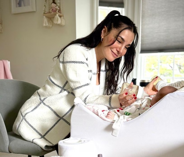 Una imagen que habla de maternidad real