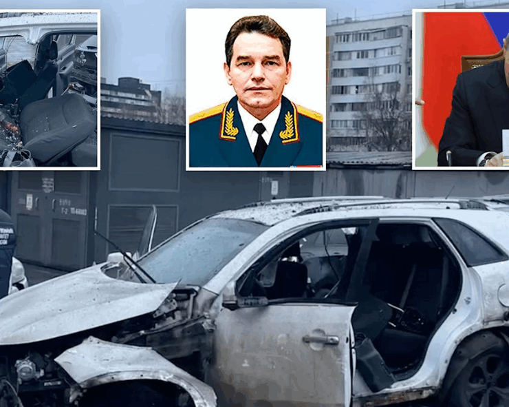 Murió un general ruso tras ataque a su vehículo personal con un explosivo a control remoto