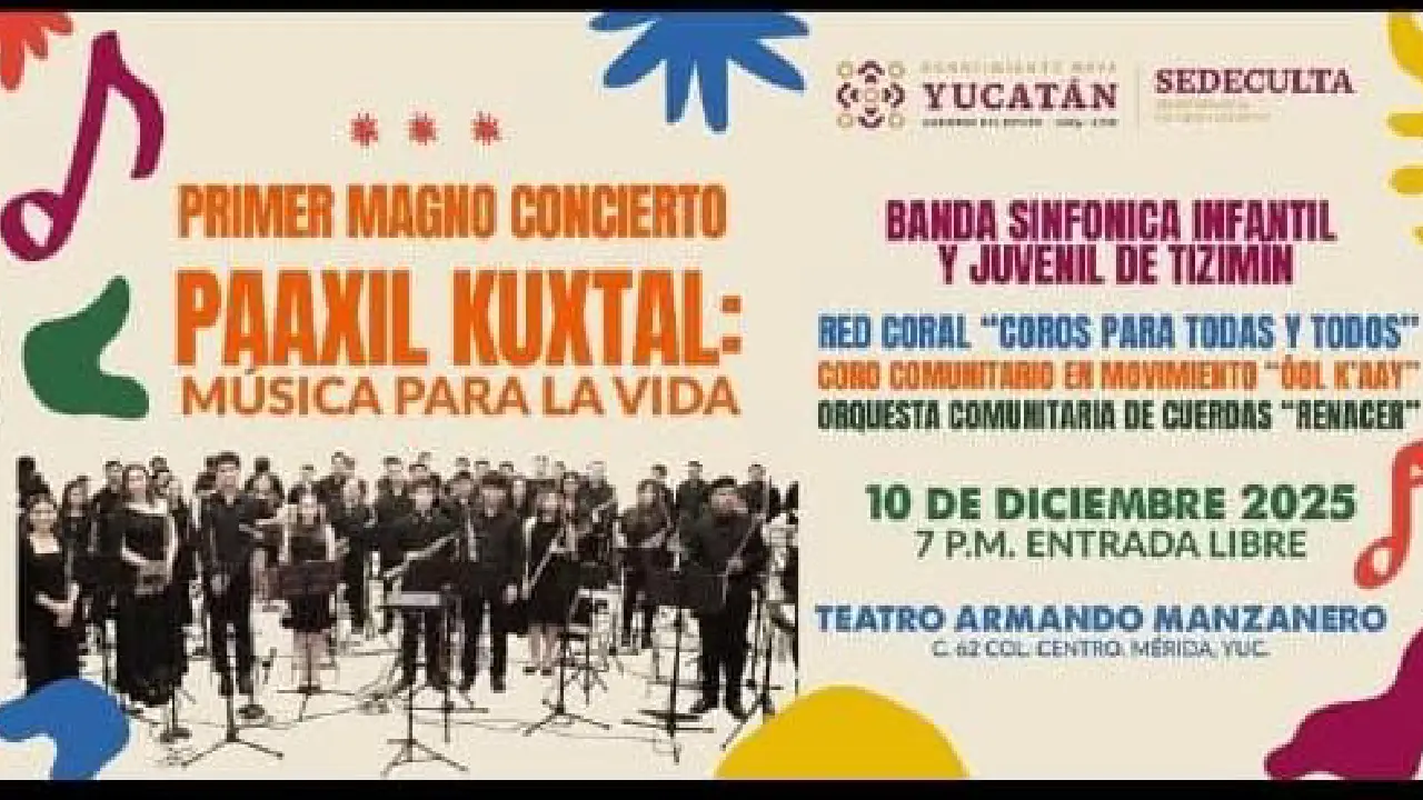Cartelera de SEDECULTA del 8 al 15 de diciembre imperdibles eventos culturales