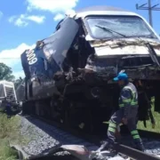 Choque con tráiler pone a prueba la seguridad del Tren Interoceánico; protocolos evitan víctimas en Chiapas