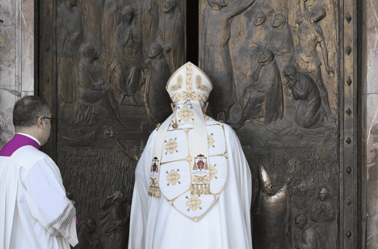 Cierre de la Puerta Santa en San Pablo Extramuros