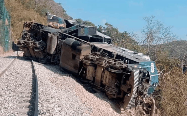 Descarrilamiento del Tren Transístmico