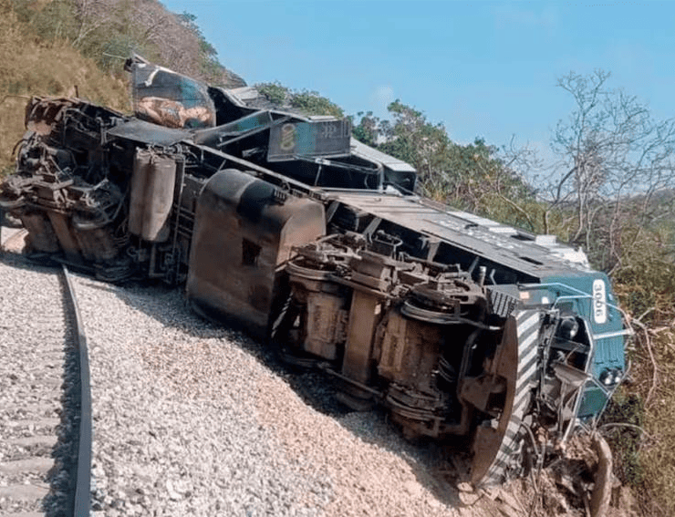 Descarrilamiento del Tren Transístmico