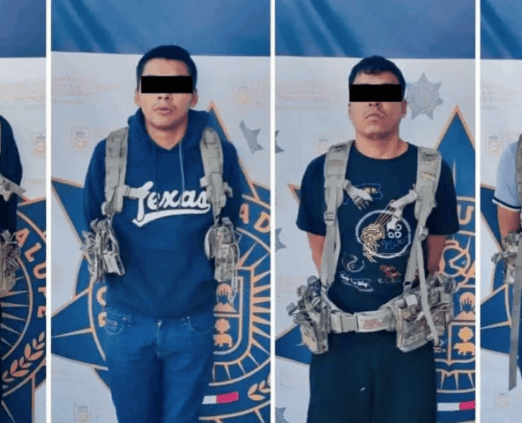 Detienen a presuntos delincuentes por repartir juguetes bélicos