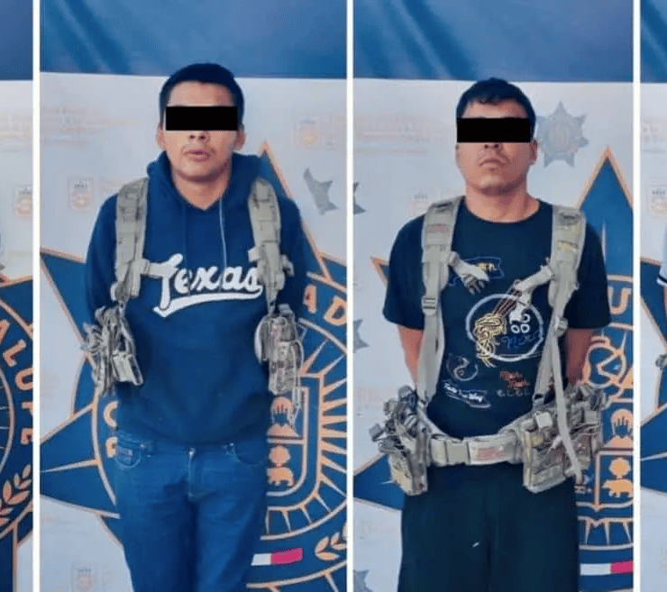 Detienen a presuntos delincuentes por repartir juguetes bélicos