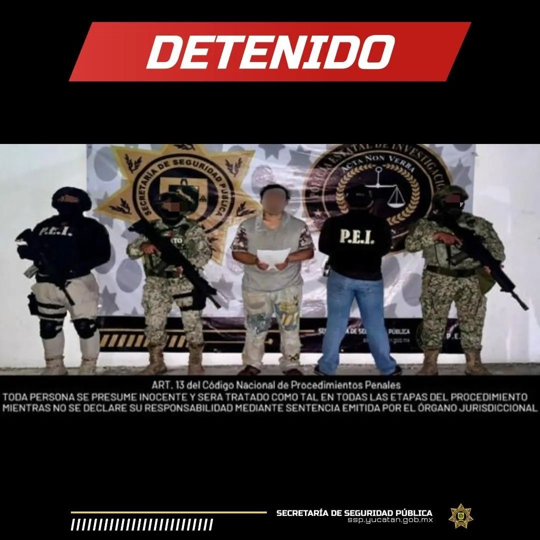 Feminicida Detenido: Detienen en Valladolid a presunto feminicida de una menor en Izamal