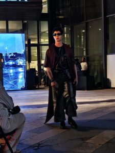 Estudiantes de Diseño de Moda presentan las primeras piezas inspiradas en el caos urbano durante el Ecos del Caos, Fashion Show.