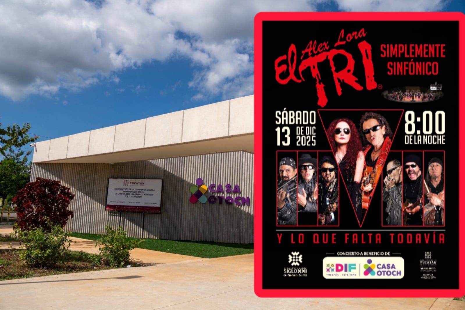 Impacto Sinfónico: El Tri y Casa Otoch unen para garantizará mejores espacios de educación para niñas, niños y adolescentes