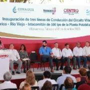 Entregaron obras de agua potable que transforman Centro