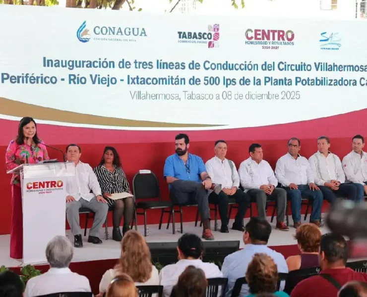 Entregaron obras de agua potable que transforman Centro