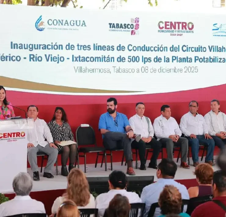 Entregaron obras de agua potable que transforman Centro