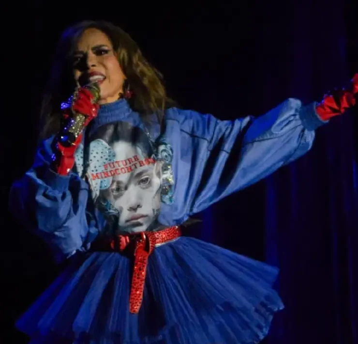 Gloria Trevi ovacionada en X’ Matkuil el cierre más espectacular del año