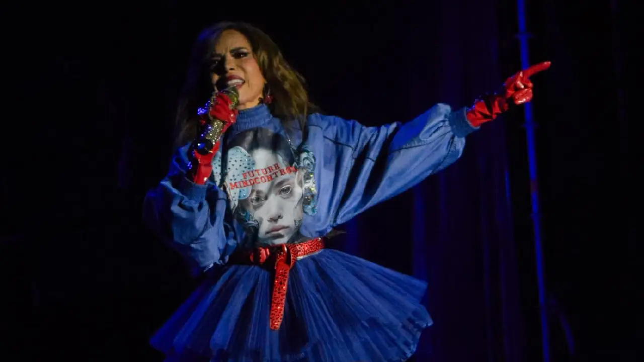 Gloria Trevi ovacionada en X’ Matkuil el cierre más espectacular del año