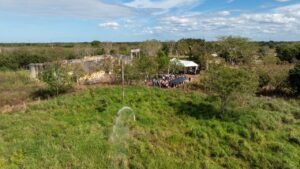 El Gobernador Joaquín Díaz Mena supervisó la operación de 19 sistemas de riego solar que tecnifican 45 hectáreas, como parte del programa de Infraestructura Hidroagrícola