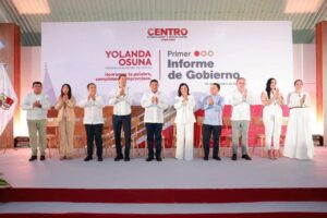 El Gran Salón Villahermosa fue el escenario donde la alcaldesa Yolanda Osuna presentó avances en obras, programas sociales y servicios públicos, reafirmando una administración cercana, transparente y con visión de futuro para Centro.