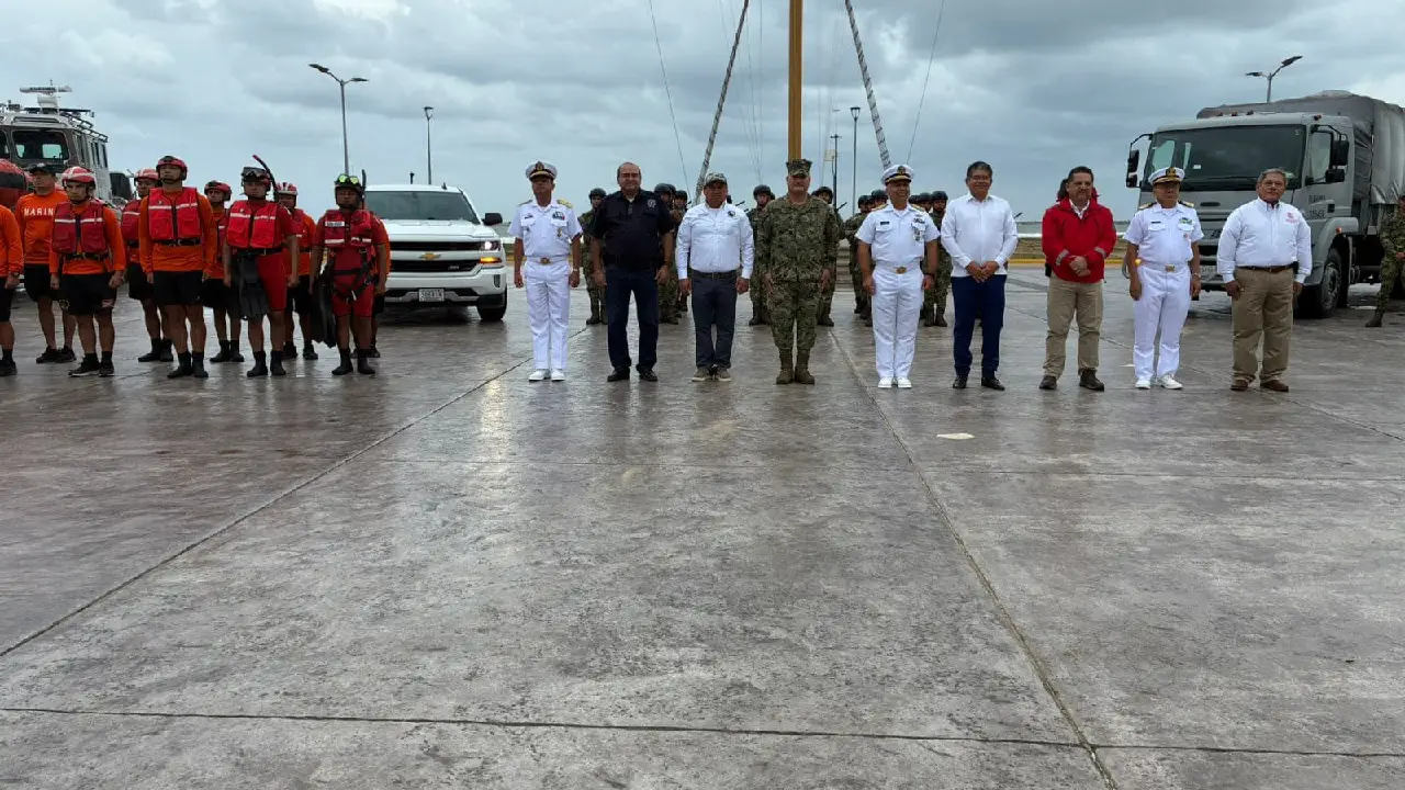 Inicia Plan Marina “Operación Salvavidas Invierno 2025” en Paraíso, Tabasco