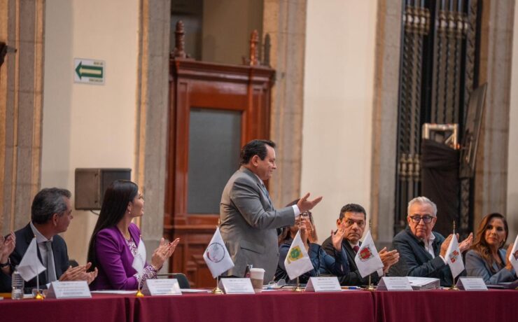 Gobernador Joaquín Díaz Mena refrenda coordinación con Federación en seguridad y protección civil