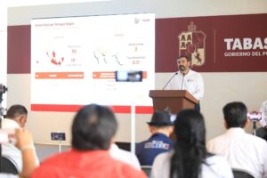 El gobernador Javier May Rodríguez destacó los Logros de la Transformación en Tabasco durante su conferencia matutina, subrayando avances en seguridad, bienestar y desarrollo social.
