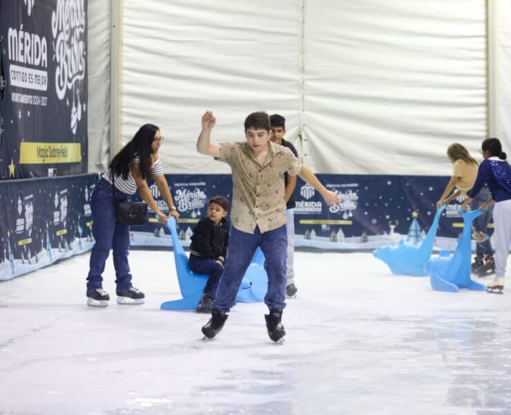 "Magia sobre Hielo” en Paseo de Montejo