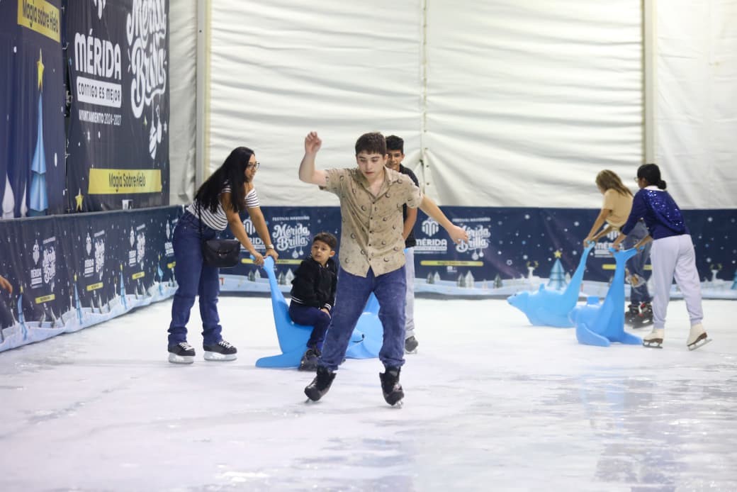 "Magia sobre Hielo” en Paseo de Montejo