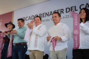 El Gobernador Joaquín Díaz Mena inauguró el espacio en el parque La Plancha, en el cual participan más de 300 productoras y productores.