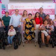 Movilidad que transforma vidas: DIF Yucatán cierra el año entregando aparatos de movilidad al oriente del estado