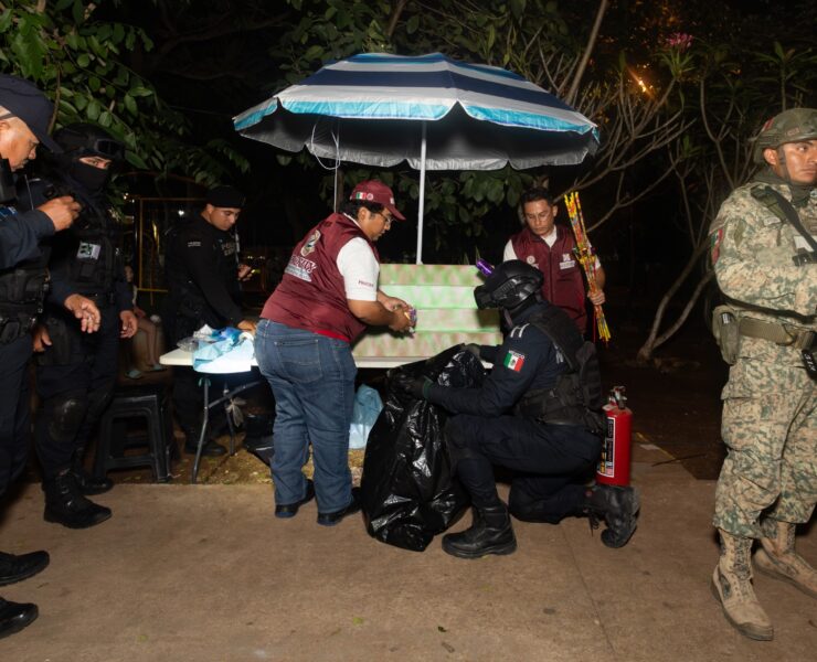 Operativos de seguridad por venta de pirotecnia en Mérida durante Año Nuevo