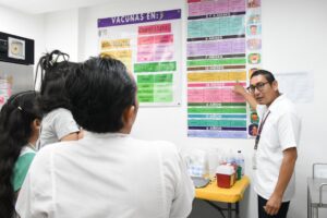 Con más de 40% de avance en la vacunación contra influenza