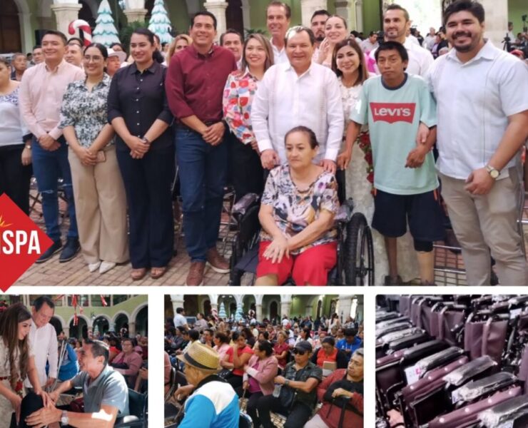 Renacimiento Maya transforma vidas con entrega de aparatos de movilidad