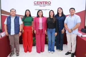 Integrantes del Cabildo de Centro participan en la Última sesión ordinaria de Cabildo, reafirmando el compromiso con el orden, la planeación y el desarrollo del municipio.
