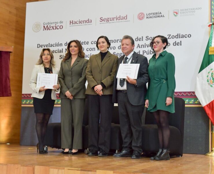 Lotería Nacional celebra 30 años del Sistema Nacional de Seguridad Pública con billete conmemorativo que destaca su papel estratégico