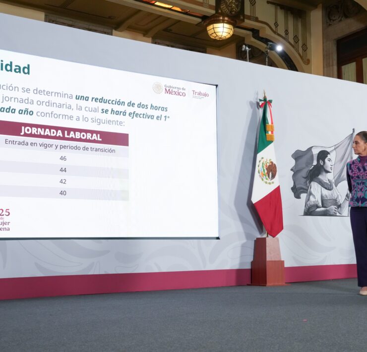 Sheinbaum perfila un cambio histórico en la vida laboral: nueva jornada de 40 horas avanzará con monitoreo digital y consenso social