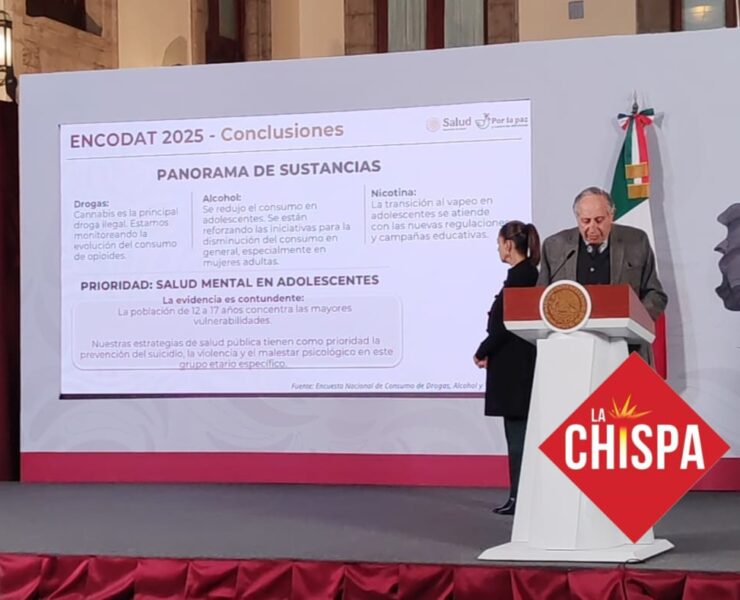 ENCODAT 2025: menos drogas en adolescentes, más consumo y retos de salud mental en adultos