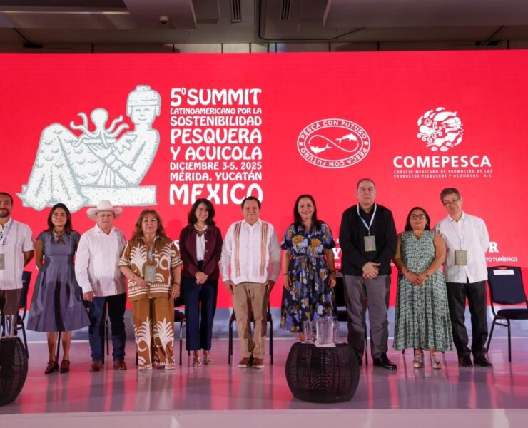 Yucatán lidera la sostenibilidad pesquera con cooperación internacional