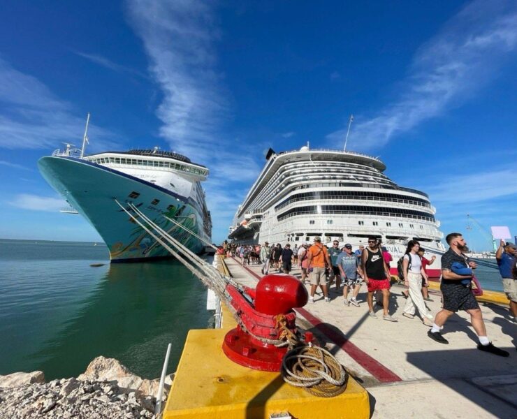 Yucatán se despide del año con un espectacular arribo de 19 cruceros en diciembre