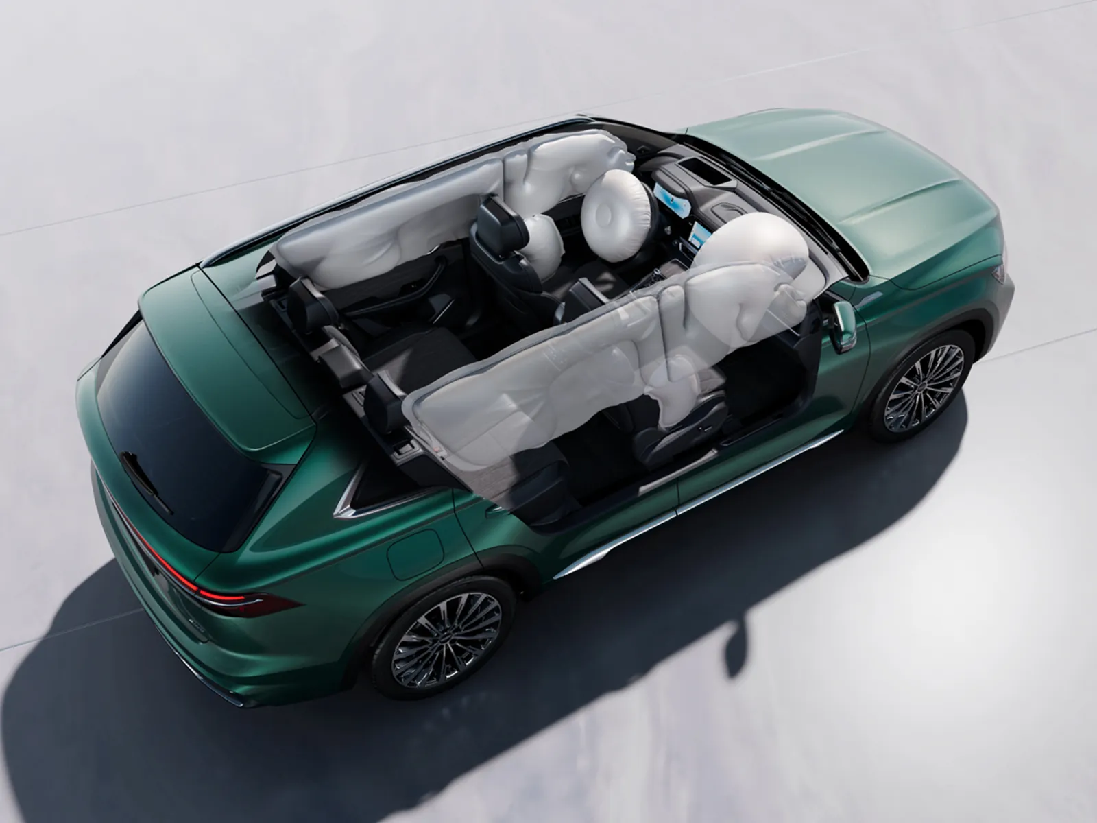 Interior del Geely Monjaro 2025