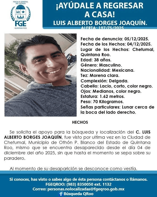 Al menos 71 personas desaparecidas