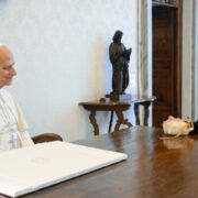 Corina Machado en el Vaticano