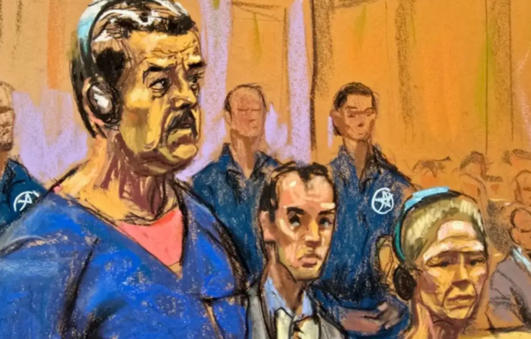 Primera aparición pública tras el arresto