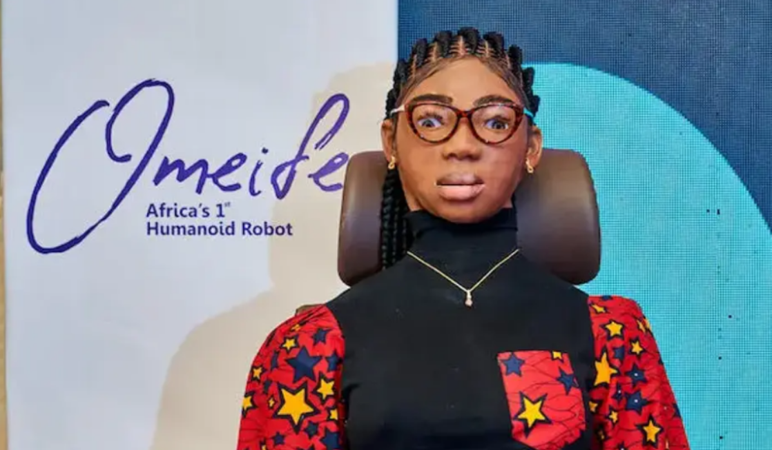 África presenta un robot humanoide extremadamente realista