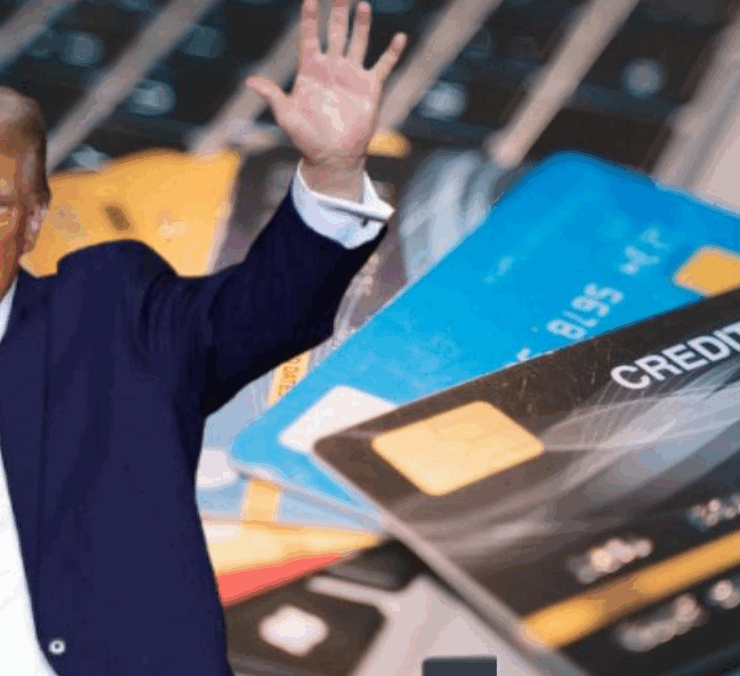 Trump pide un límite para las tasas de interés de las tarjetas de crédito