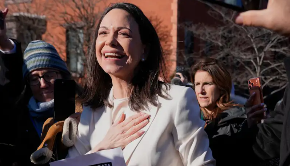 Corina Machado habla de Venezuela y la "ayuda" de Trump para la liberación