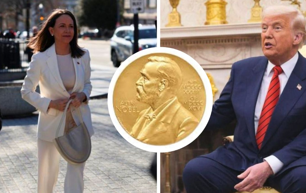 Noruega se molesta con Corina Machado por entregar la medalla Nobel