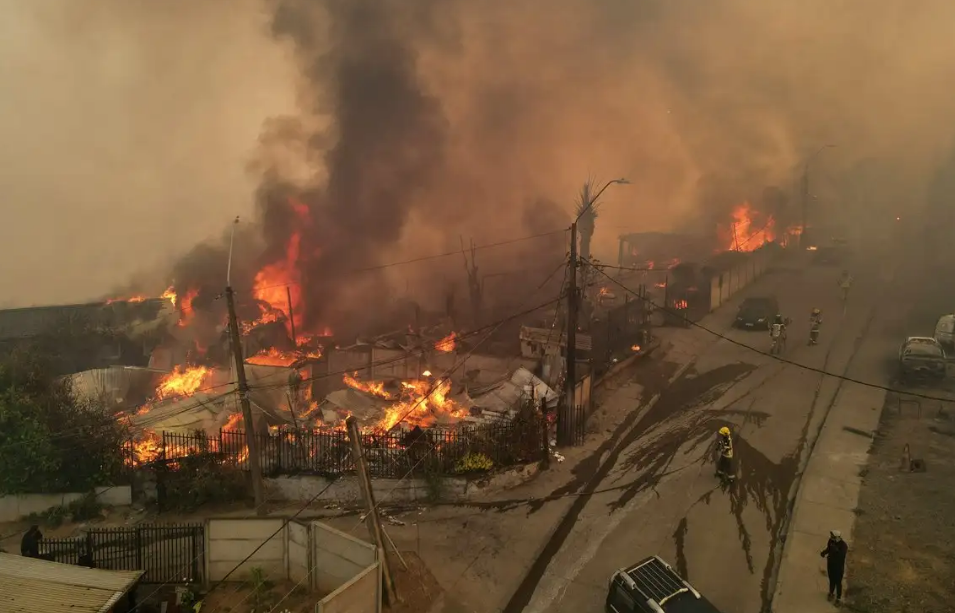 Comunidades devastadas por el fuego