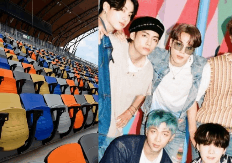 Revelan mapa oficial para conciertos de BTS en México